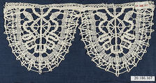 Edging, Bobbin lace, Italian, Genoa