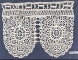 Fragment, Bobbin lace, Italian, Genoa