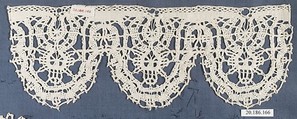 Edging, Bobbin lace, Italian, Genoa