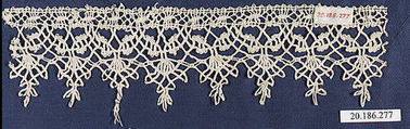 Edging, Bobbin lace, Italian, Venice