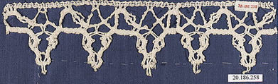 Edging, Bobbin lace, Italian, Venice