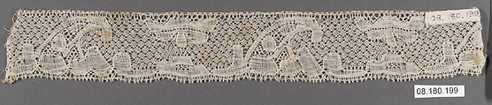 Fragment, Bobbin lace, Flemish