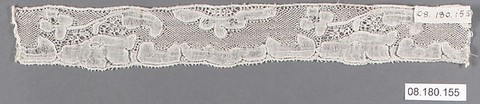 Piece, Bobbin lace, Flemish, Mechlin