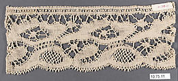 Fragment, Bobbin lace, Russian