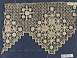 Fragment, Embroidered net, Italian