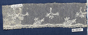 Fragment, Embroidered net, Swiss