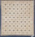 Cover, Linen, cutwork, possibly Spanish