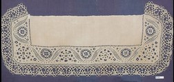 Headdress (Coiffe), Cutwork, Danish