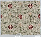 Fragments, Silk and metal thread, German