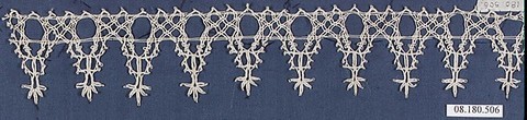 Fragment, Bobbin lace, Italian