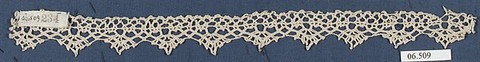 Fragment, Bobbin lace, Italian