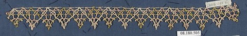 Fragment, Bobbin lace, Italian