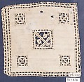 Square, Cutwork, Italian
