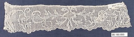 Fragment, Drawnwork, German, Saxony