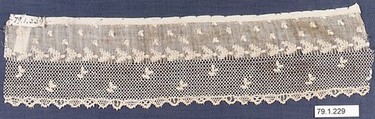 Fragment, Drawnwork, German, Saxony