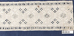 Strip, Cutwork, drawnwork, Cypriot