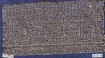 Fragment, Embroidered net, punto à rammendo, Italian