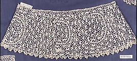 Cuff (one of a pair), Crochet, Irish