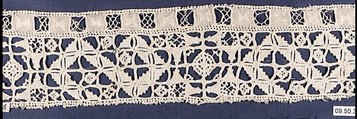 Strip, Needle lace, Italian