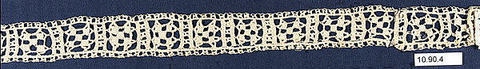 Fragment, Needle lace, punto avorio, Italian