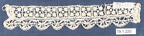 Fragment, Needle lace, Italian