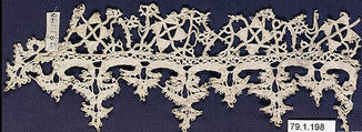 Strip, Needle lace, Italian