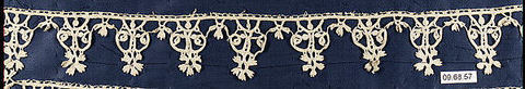 Edging, Needle lace, punto in aria, Italian