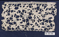 Fragment, Needle lace, Italian
