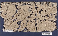 Needlepoint, Needle lace, possibly Italian