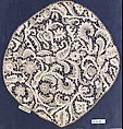 Round piece, Bobbin lace, Italian or Spanish