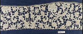 Piece, Needle lace, Italian