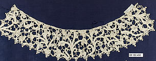 Collar, Needle lace, Italian