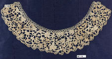 Collar, Needle lace, Italian, Venice