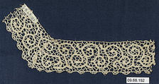 Fragment, Needle lace, Italian, Venice