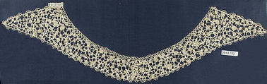 Collar, Needle lace, Italian, Venice