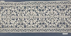 Strip, Needle lace, possibly German