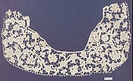 Collar, Needle lace, gros point lace, Italian, Venice