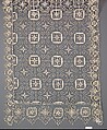 Cover, Embroidered net, Italian, Sardinia