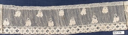 Strip, Needle lace, Italian, Burano