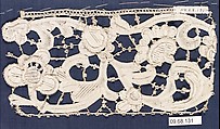 Specimen, Needle lace, Italian, Venice