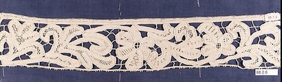 Fragment, Bobbin lace, Italian