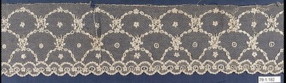 Strip, Needle lace, point d'Alençon, French