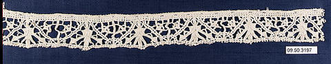 Strip, Needle lace, possibly German
