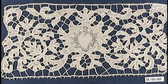 Border, Needle lace, possibly German