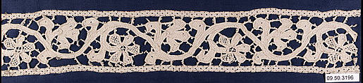 Strip, Bobbin lace, possibly German
