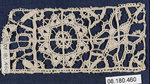 Fragment, Needle lace, Italian