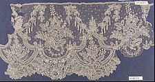Specimen, Needle lace, Belgian, Brussels