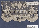 Sample, Needle lace, point d’Alençon, French