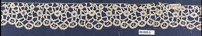 Fragment, Bobbin lace, Irish