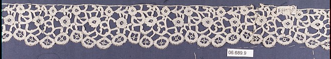 Fragment, Bobbin lace, Irish